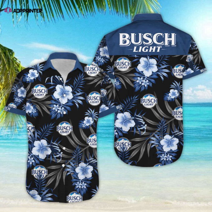 Busch Light Style Hawaiian Shirt For Men Women