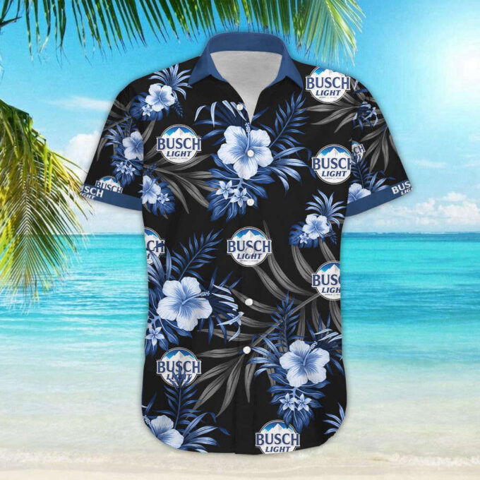 Busch Light Style Hawaiian Shirt For Men Women
