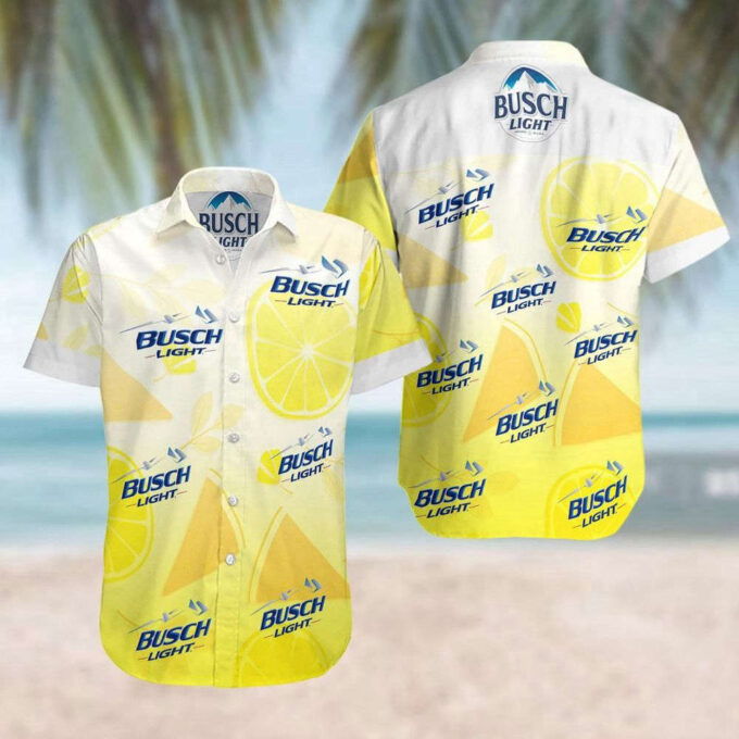 Busch Light Summer Hawaiian Beach Shirt Hawaiian Shirt For Men Women