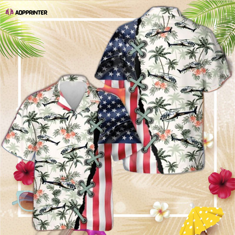 California Highway Patrol Airbus H125 Helicopter Hawaiian Shirt, Gift For Men Women California Highway Patrol Airbus H125 Helicopter Hawaiian Shirt, Gift For Men Women
