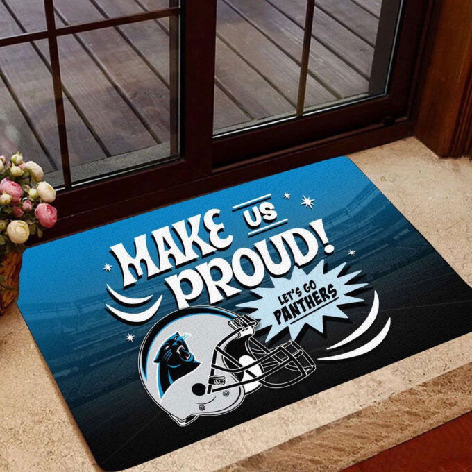 Carolina Panthers Doormat, Gift For Home Decor