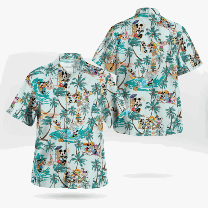 Cartoon Cute Fashion Hawaiian Shirt, Gift For Men Women
