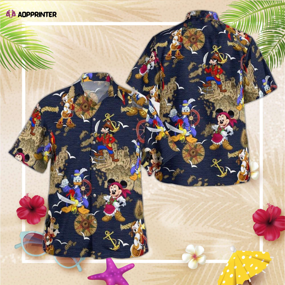 Cartoon Summer Beaches Hawaiian Shirt, Gift For Men Women Cartoon Summer Beaches Hawaiian Shirt, Gift For Men Women