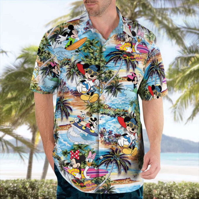 Cartoon Summer Beaches Tropical Hawaiian Shirt, Gift For Men And Women
