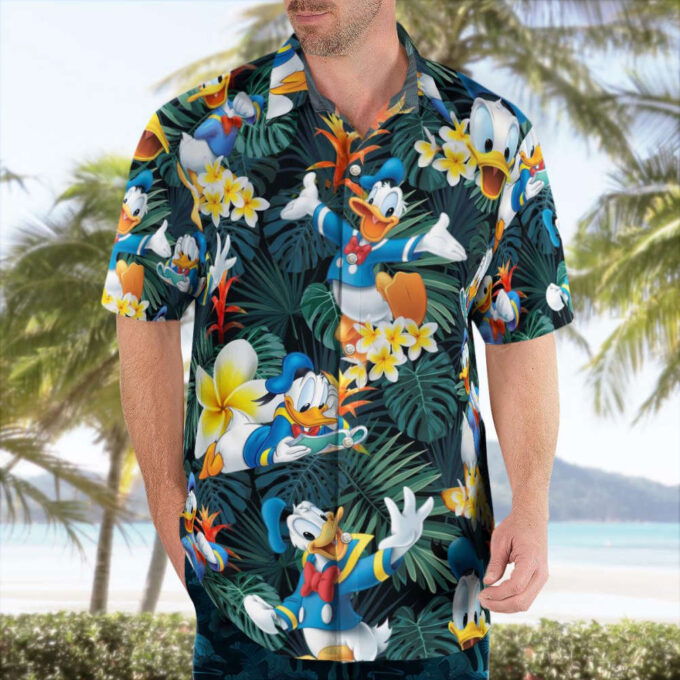 Cartoon Summer Beaches Tropical Hawaiian Shirt, Gift For Men Women