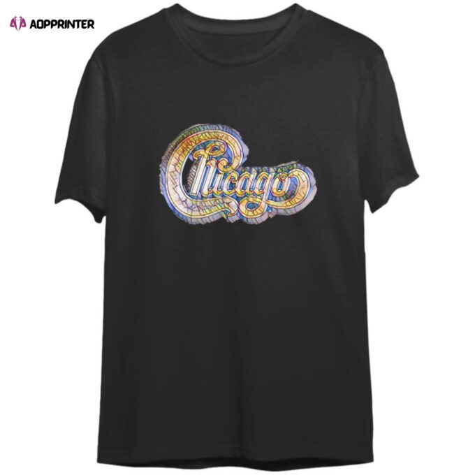 Chicago Album Cover Concert Tracklist  Shirt, Chicago Band Shirt, For Men And Women
