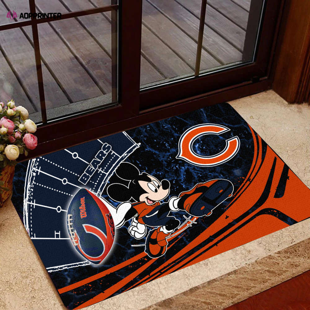 Chicago Bears Doormat, Gift For Home Decor Chicago Bears Doormat, Gift For Home Decor