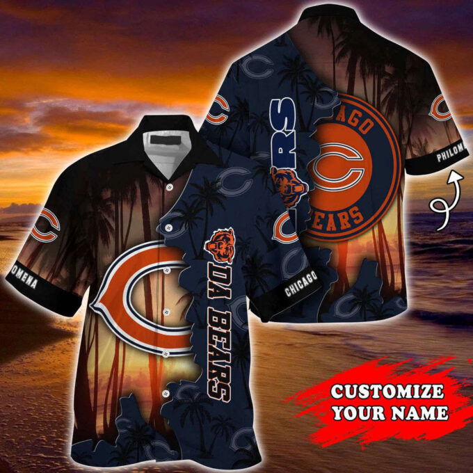 Chicago Bears NFL-Customized Summer Hawaii Shirt For Sports Enthusiasts