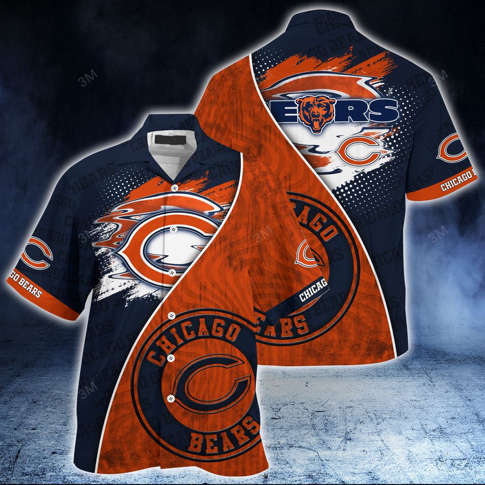 Chicago Bears NFL-Summer Hawaii Shirt And Shorts New Trend For This Season Chicago Bears NFL-Summer Hawaii Shirt And Shorts New Trend For This Season