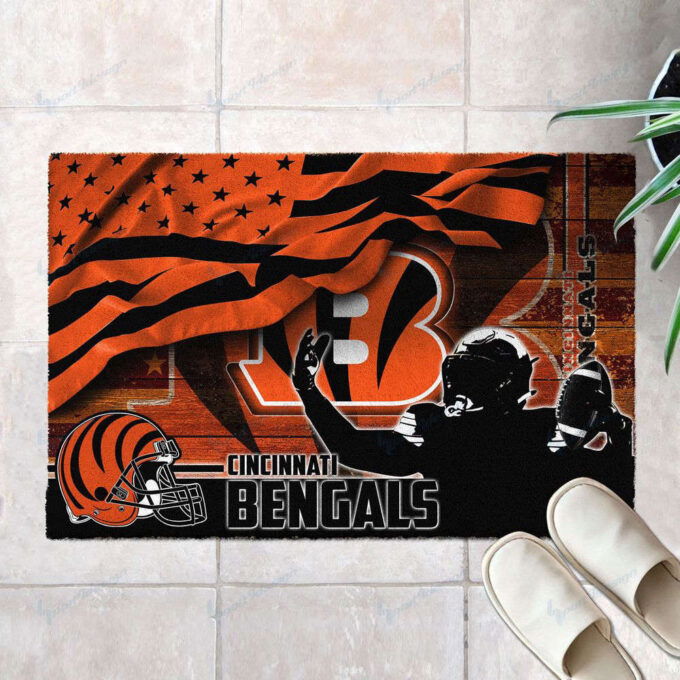 Cincinnati Bengals Doormat, Best Gift For Home Decor