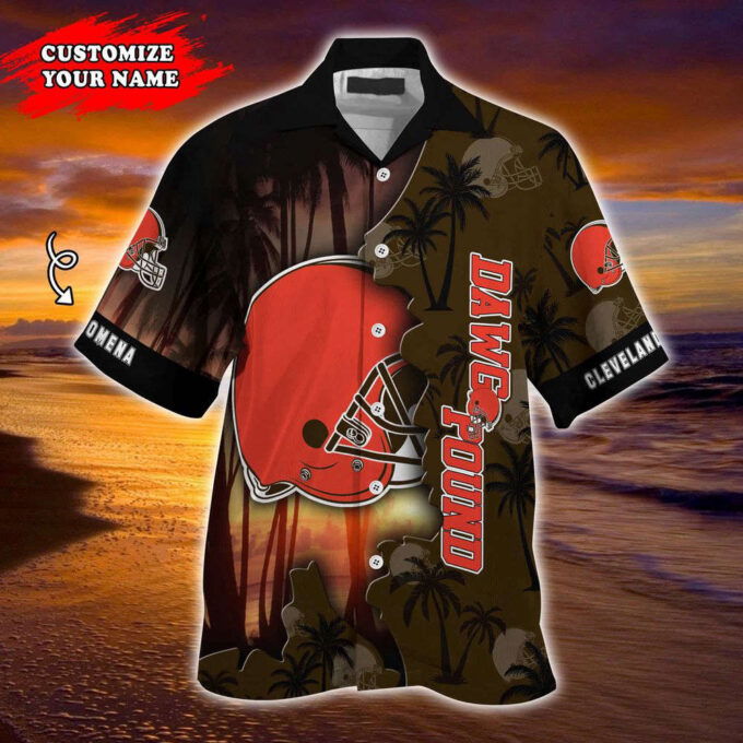 Cleveland Browns NFL-Customized Summer Hawaii Shirt For Sports Enthusiasts