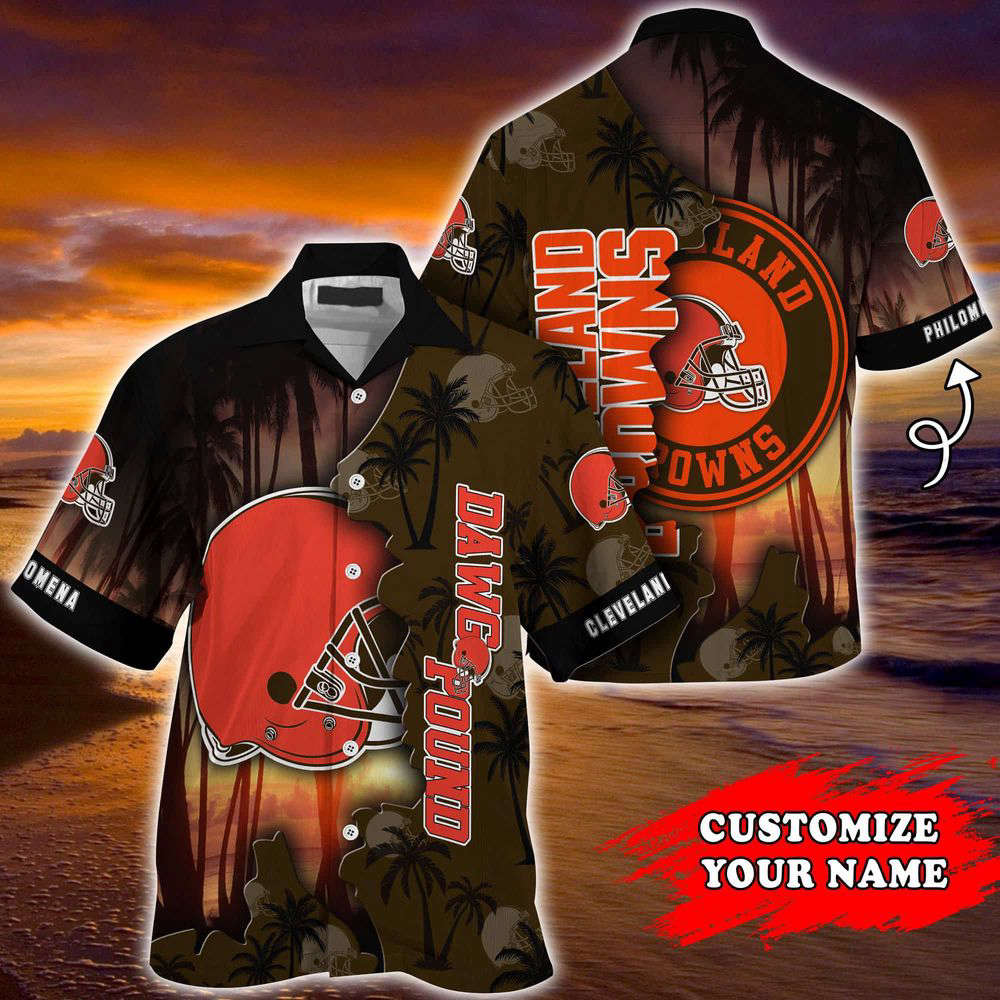 Cleveland Browns NFL-Customized Summer Hawaii Shirt For Sports Enthusiasts Cleveland Browns NFL-Customized Summer Hawaii Shirt For Sports Enthusiasts