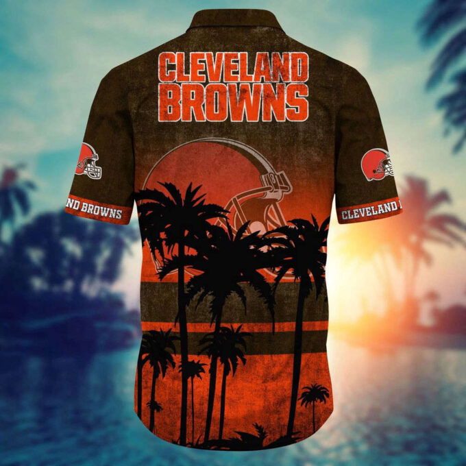 Cleveland Browns NFL-Hawaii Shirt Short Style Hot Trending Summer  For Men And Women