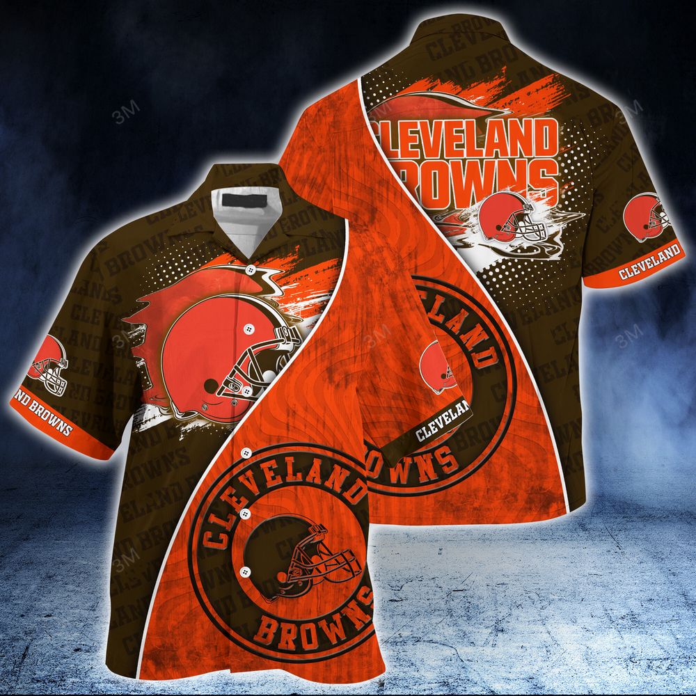 Cleveland Browns NFL-Summer Hawaii Shirt And Shorts New Trend For This Season Cleveland Browns NFL-Summer Hawaii Shirt And Shorts New Trend For This Season
