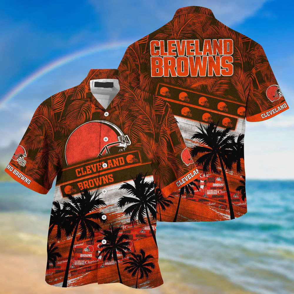 Cleveland Browns NFL-Trending Summer Hawaii Shirt For Sports Fans Cleveland Browns NFL-Trending Summer Hawaii Shirt For Sports Fans