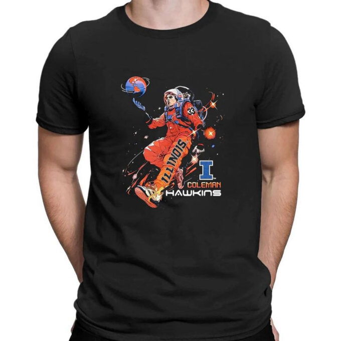 Coleman Hawkins To The Moon T-shirt For Fans