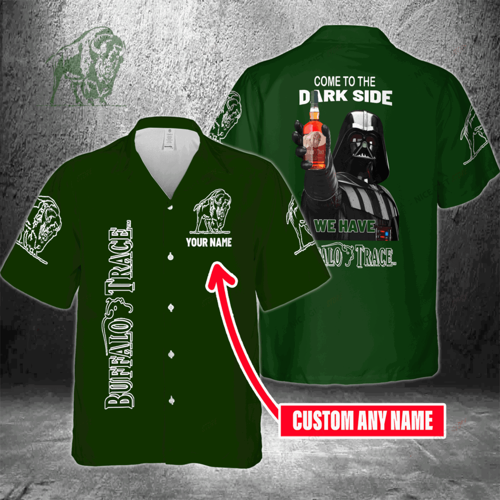 Come To The Dark Side We Have Buffalo Trace Custom Name Hawaiian Shirt For Men And Women Come To The Dark Side We Have Buffalo Trace Custom Name Hawaiian Shirt For Men And Women