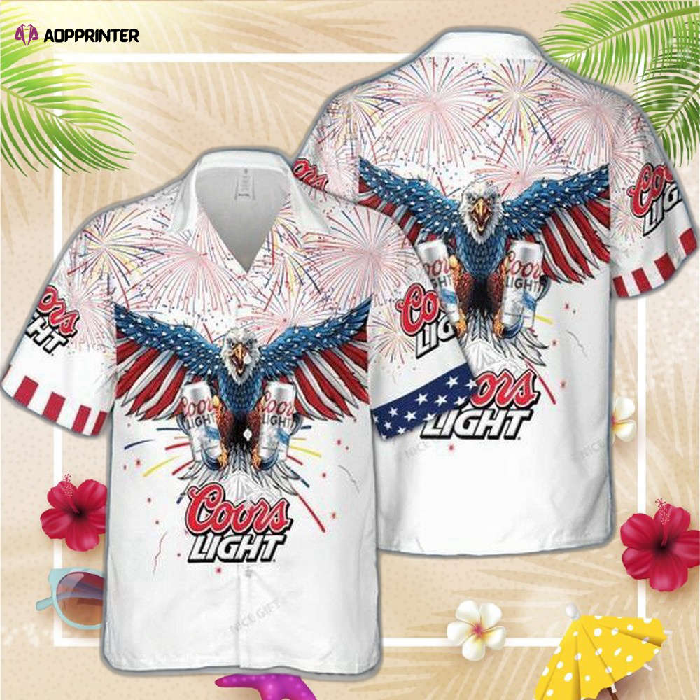 Coors Light 4th Of July Hawaiian Shirt For Men Women Coors Light 4th Of July Hawaiian Shirt For Men Women
