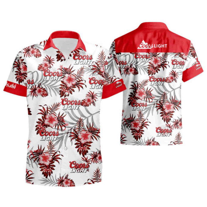Coors light beer logo Hawaiian Shirt For Men Women   Summer Shirt For Men Women