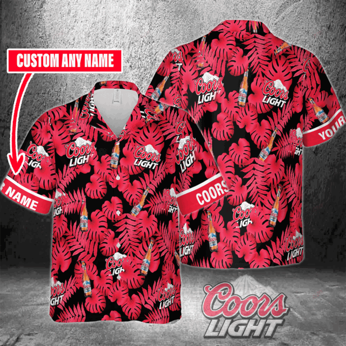 Coors Light Custom Name Hawaiian Shirt For Men And Women