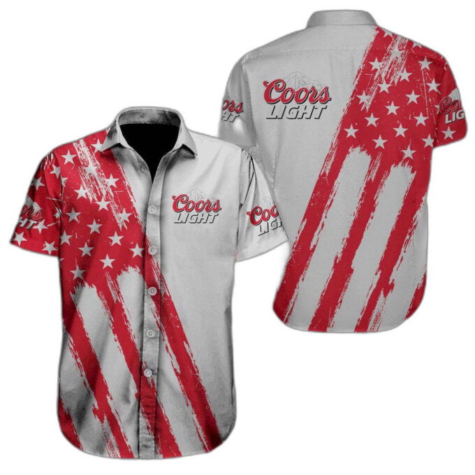 Coors Light Hawaiian Shirt For Men Women