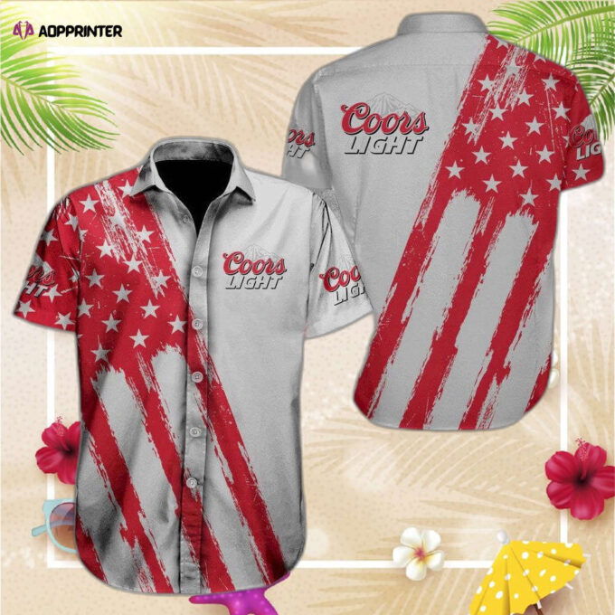 Coors Light Hawaiian Shirt For Men Women