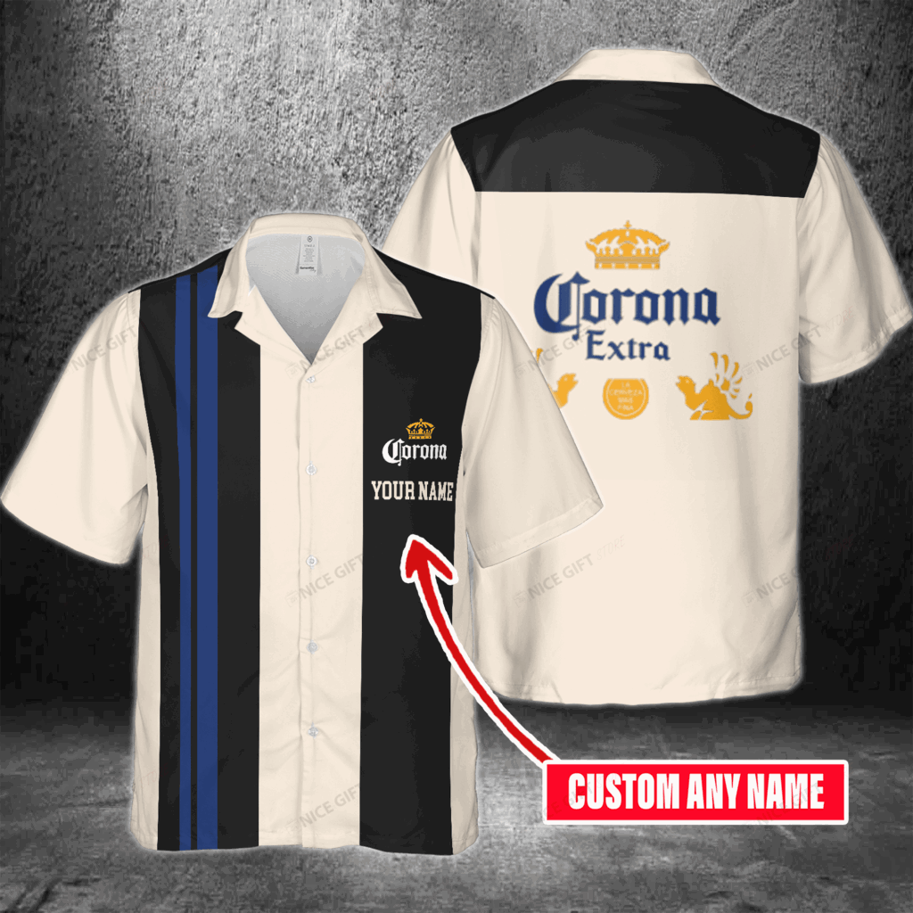 Corona Extra Custom Name Hawaiian Shirt For Men And Women Corona Extra Custom Name Hawaiian Shirt For Men And Women