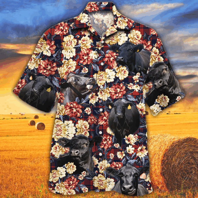 Cow Hawaiian Shirt, Summer Hawaiian Shirt,   Gift For Men And Women