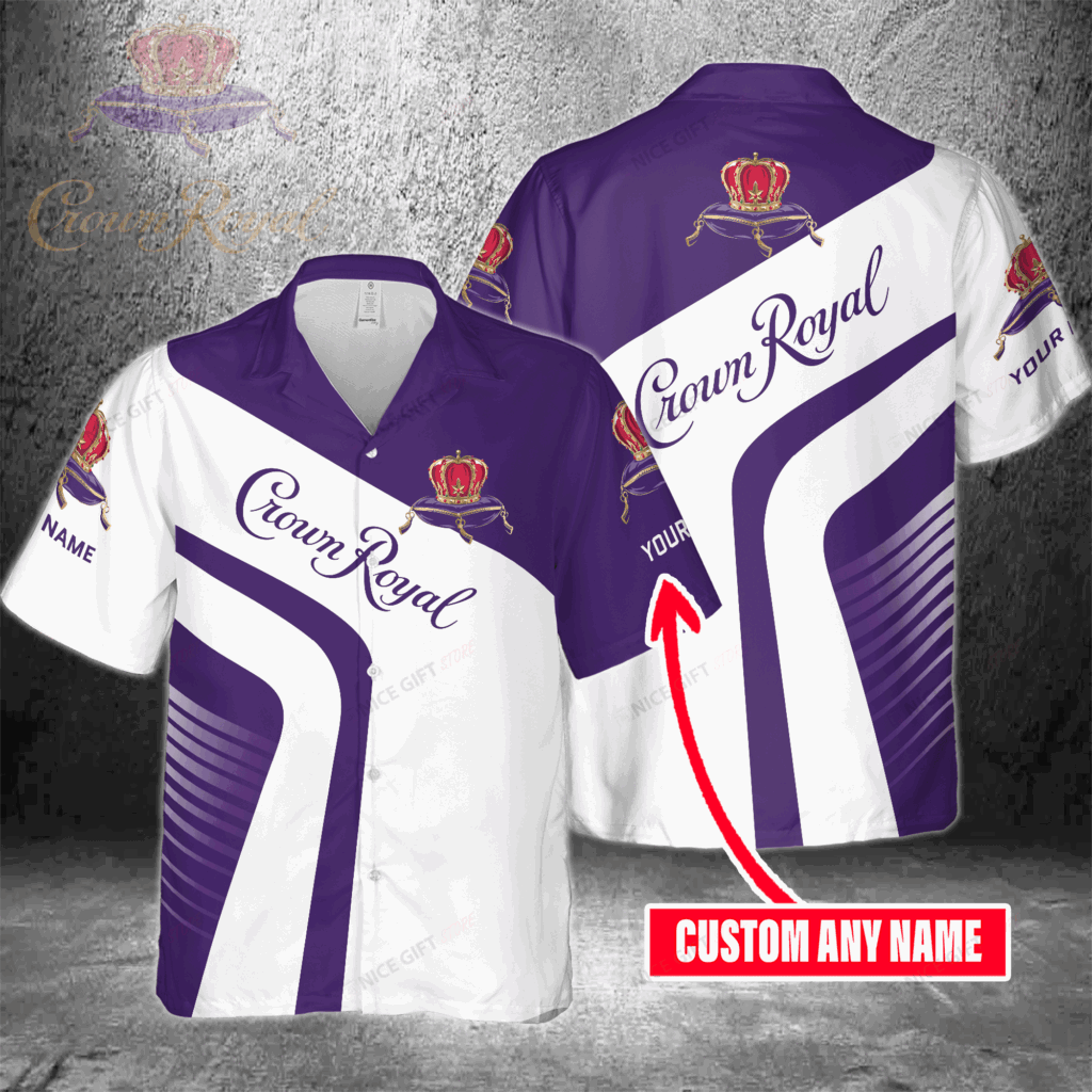 Crown Royal Custom Name Hawaiian Shirt For Men And Women Crown Royal Custom Name Hawaiian Shirt For Men And Women