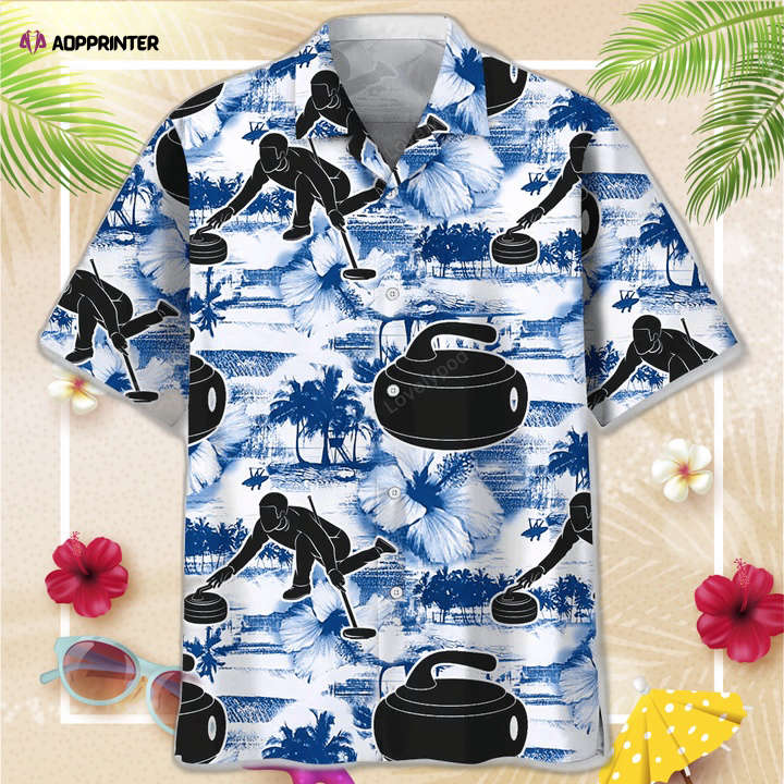 Curling Hawaiian Shirt, Hawaiian Shirt, Gift For Men Women Curling Hawaiian Shirt, Hawaiian Shirt, Gift For Men Women