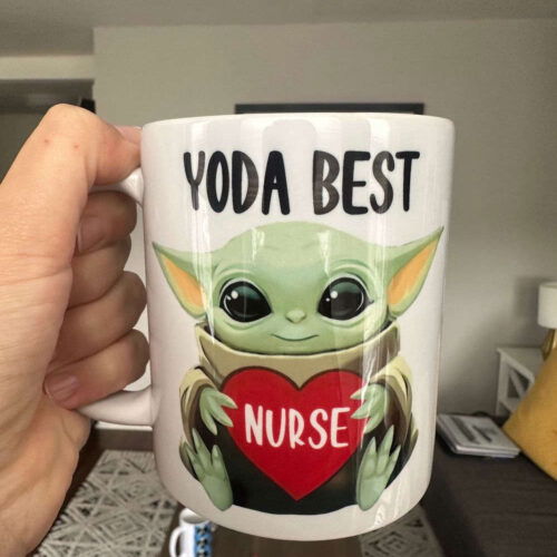 Cart 6 Custom Yoda Best Your Text Mug, Yoda Mug, Yoda Your Text Mug