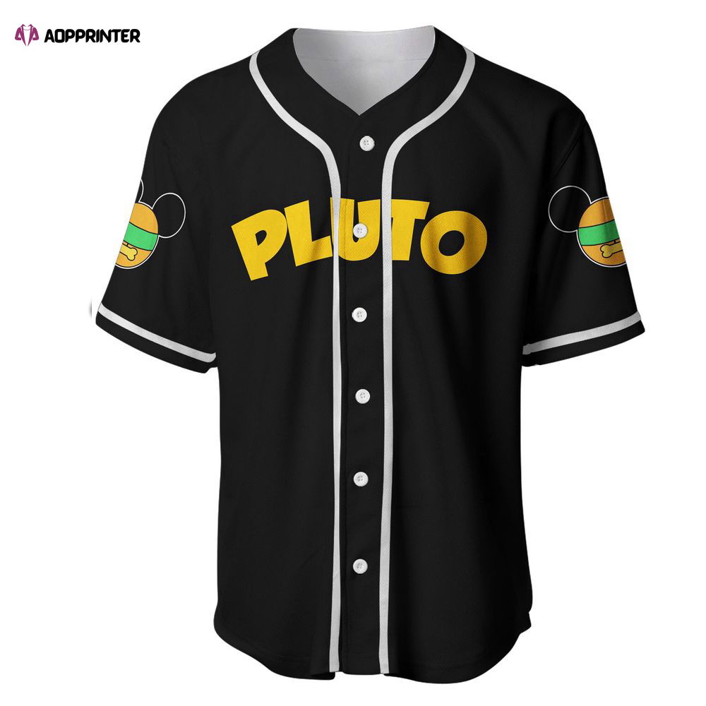 Customized Baseball Jersey, Personalized Pluto Shirt Customized Baseball Jersey, Personalized Pluto Shirt