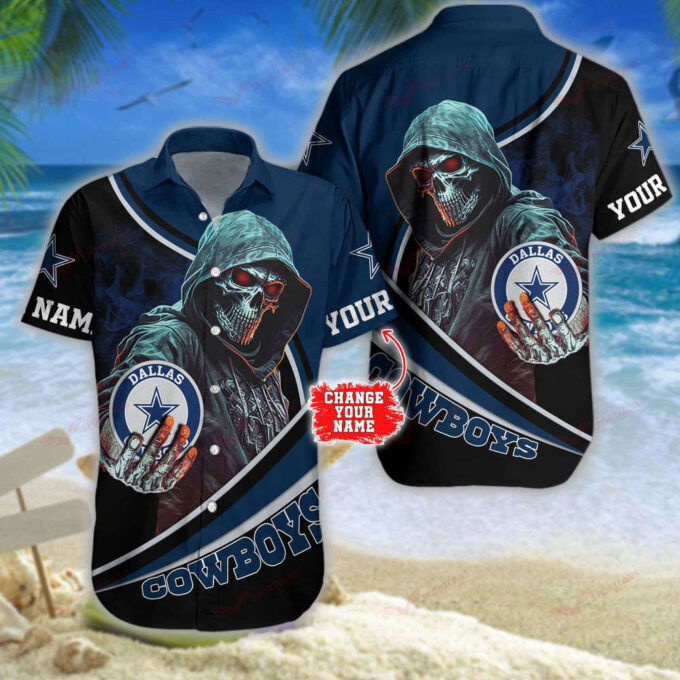 Dallas Cowboys NFL 3D Personalized Hawaiian Shirt And Shorts For Summer