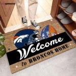 Denver Broncos Doormat, Gift For Home Decor