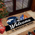 Denver Broncos Doormat, Gift For Home Decor