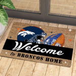 Denver Broncos Doormat, Gift For Home Decor