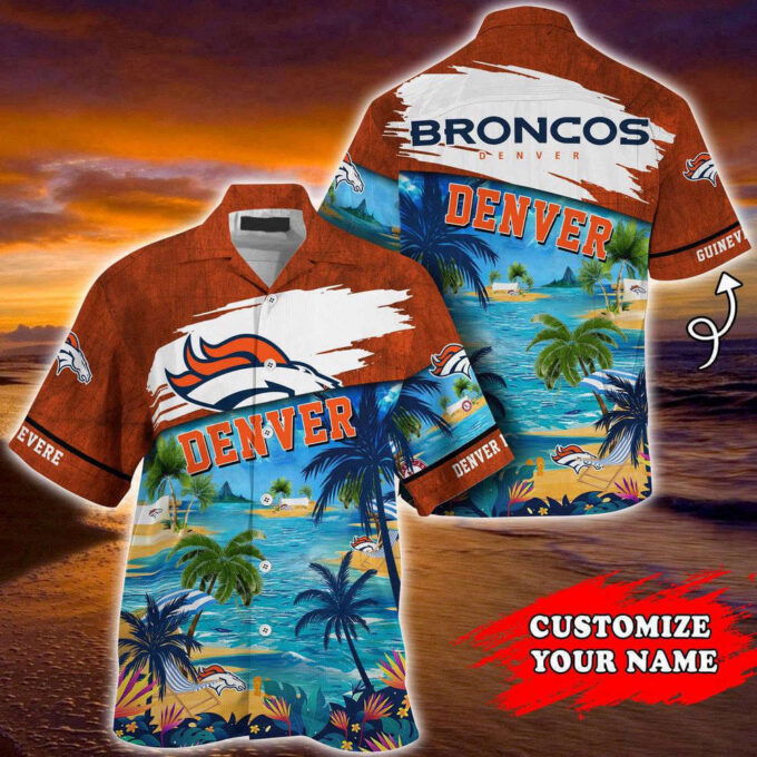 Denver Broncos NFL-Customized Summer Hawaii Shirt For Sports Fans