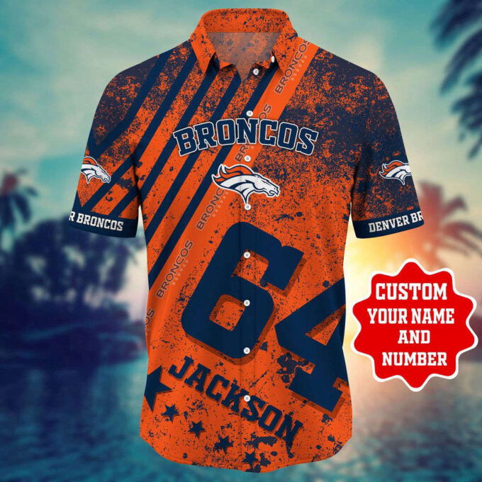 Denver Broncos NFL-Personalized Hawaii Shirt Style Hot Trending