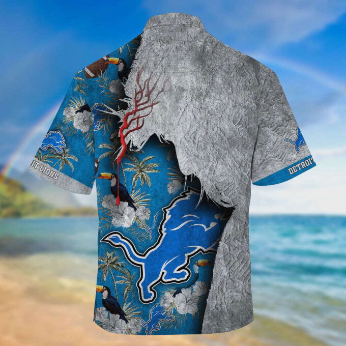 Detroit Lions NFL-God Hawaii Shirt New Gift For Summer
