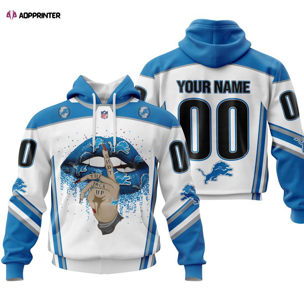 Detroit Lions Personalized Hoodie, Gift For Men And Women Detroit Lions Personalized Hoodie, Gift For Men And Women