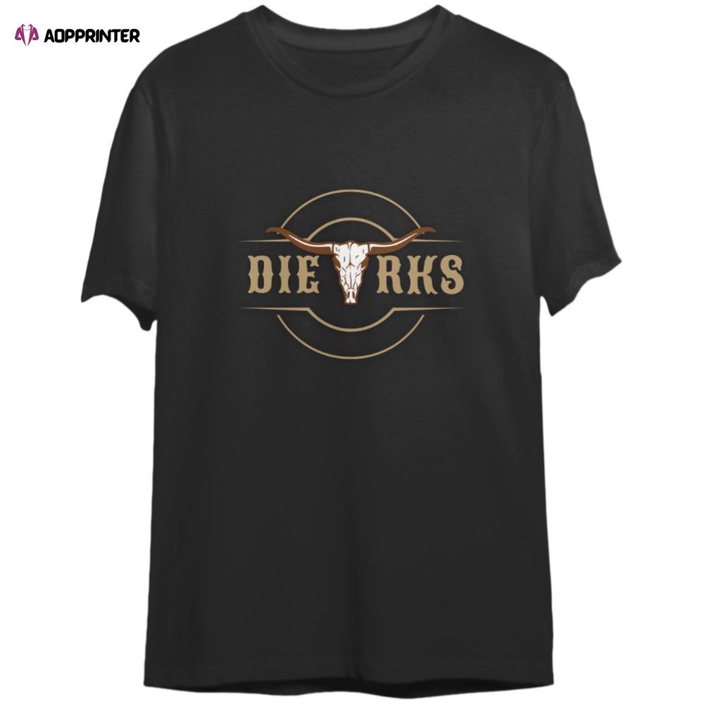 Dierks Bentley Bull Horns Tracklist Concert Shirt Top Dierks Bentley Bull Horns Tracklist Concert Shirt Top