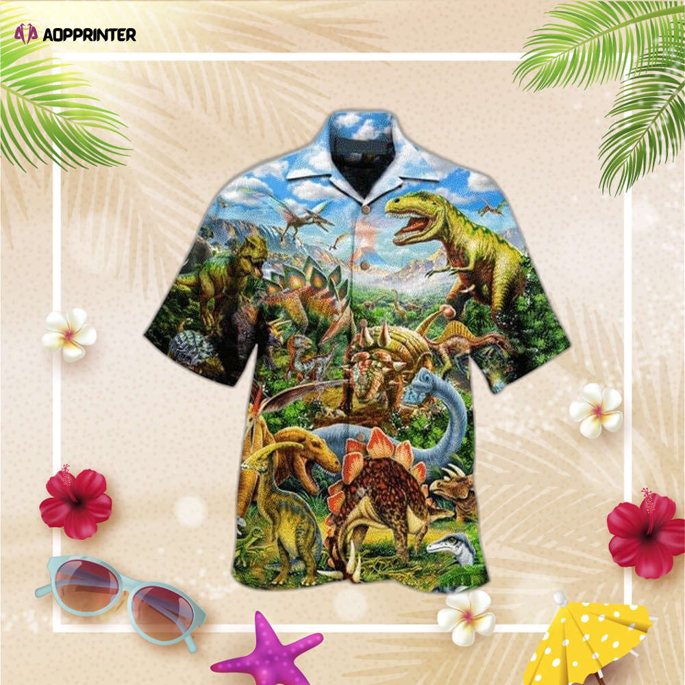 Dinosaurs Jurassic World Hawaiian Shirt, Gift For Men And Women Dinosaurs Jurassic World Hawaiian Shirt, Gift For Men And Women