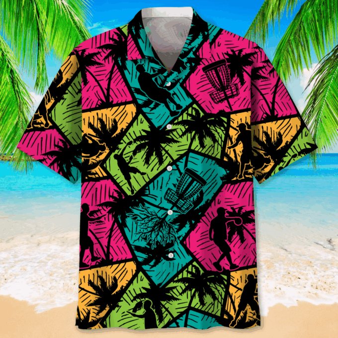 Disc Golf Beach Hawaiian Shirt, Gift For Men Women