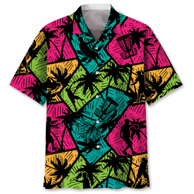 Disc Golf Beach Hawaiian Shirt, Gift For Men Women