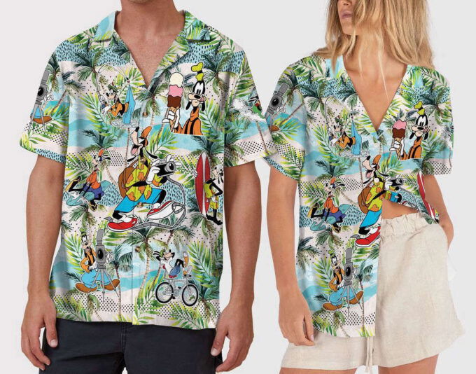 Disney Goofy Hawaiian Shirt, Disneyland Beach Hawaii, For Men Women Shirt, For Men Women