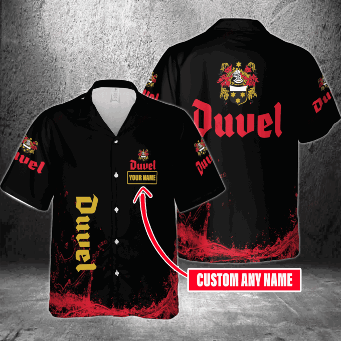 Duvel Custom Name Hawaiian Shirt  For Men And Women