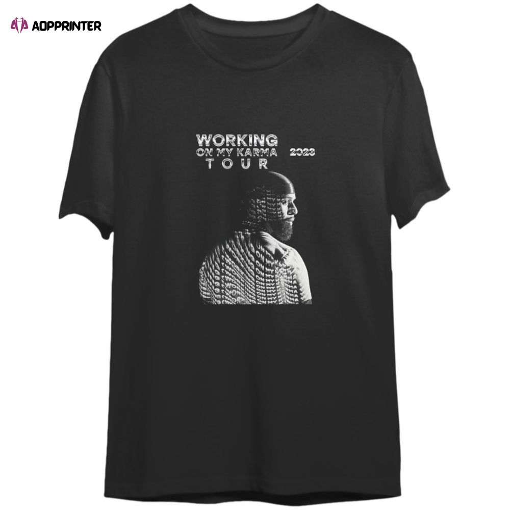 DVSN 2023 Tour Working On My Karma World Tour T-Shirt For Men And Women DVSN 2023 Tour Working On My Karma World Tour T-Shirt For Men And Women