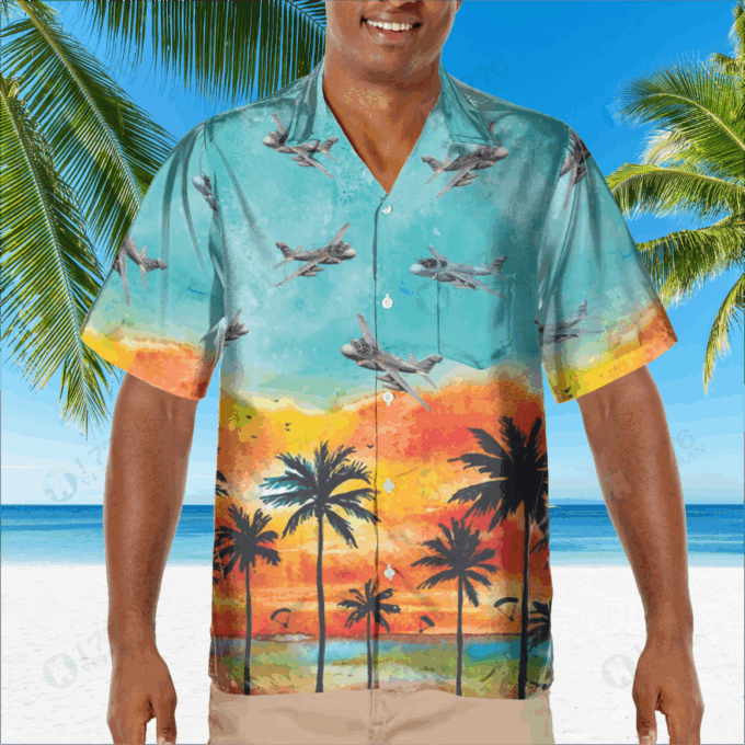 EA B Prowler_Pocket Hawaiian Shirt, Gift For Men Women