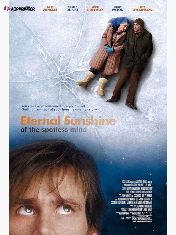 Eternal Sunshine of the Spotless Mind (2004) Premium Matte Vertical Poster, For Home Decorations