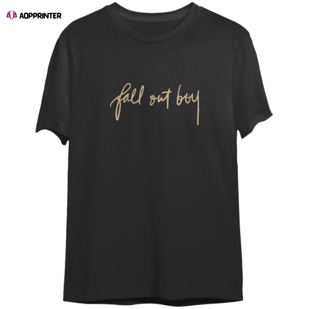 Fall Out Boy Shirt, So Much For Stardust Tour Shirt Fall Out Boy Shirt, So Much For Stardust Tour Shirt